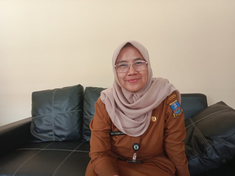 Kabid Perdagangan Diskoumperindag Kabupaten Serang Titi Purwitasari. Dok(Walan.id)