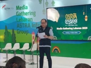 Group Chief Executive Officer Astra Infra Firman Yosafat Siregar. Dok (Tangkapan layar)