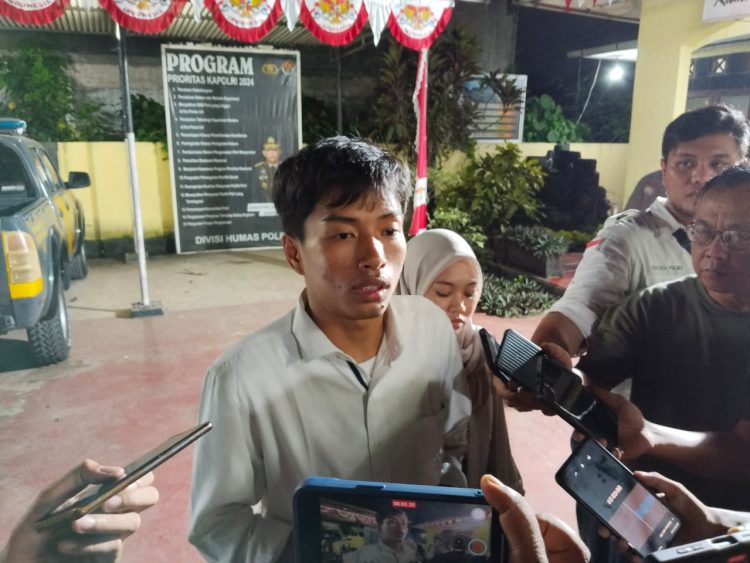 Humas KLH Anton Rumandi menjadi korban pengeroyokan di PT GRS Jawilan Dok. (Walan.id)