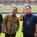 Ketum PSSI Erick Tohir temui Gubernur Banten Andra Soni bahas pengembangan Kawasan Sport Center Provinsi Banten sekaligus arah pembangunan sepak bola nasional.dok(Pemprov banten).