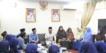 Wakil Bupati Serang Najib Hamas Audensi dengan JSIT untuk Berkolaborasi meningkatkan mutu pendidikan. Dok (Kominfo)