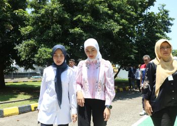 Bupati Serang Ratu Zakiyah mendampingi DPR RI Komisi XII Putri Zulkifli Hasan saat Kunker ke PT PGN. dok (Kominfosatik).
