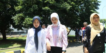 Bupati Serang Ratu Zakiyah mendampingi DPR RI Komisi XII Putri Zulkifli Hasan saat Kunker ke PT PGN. dok (Kominfosatik).