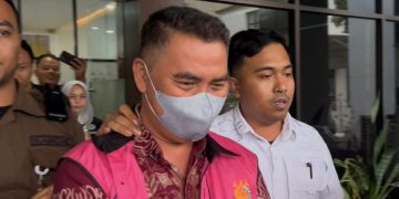 Direktur PT SBM Isbandi Ardiwinata Mahmud ditetapkan tersangka dugaan korupsi oleh Kejari Serang. Dok. (Ist)