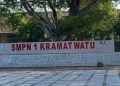 Halaman Sekolah SMPN 1 Kramatwatu, Kabupaten Serang. Dok. (Istimewa)
