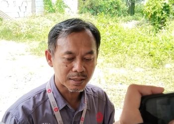 Kepala PR Teknologi Bahan Nuklir dan Limbah Radioaktif BRIN Maman Kartaman Ajiriyanto. Dok. (Nurlan)