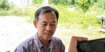 Kepala PR Teknologi Bahan Nuklir dan Limbah Radioaktif BRIN Maman Kartaman Ajiriyanto. Dok. (Nurlan)