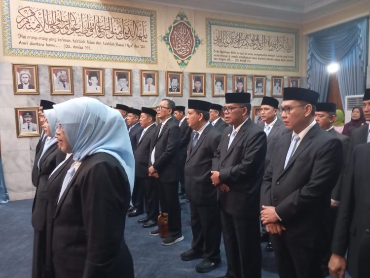 Sejumlah pejabat Eselon II di Pemkab Serang Dilantik pada Rotasi Mutasi Jabatan. Dok. (Ist)