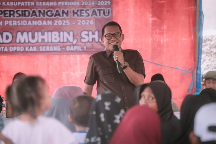 Ketua Fraksi Partai Gerindra Ahmad Muhibbin yang sekaligus menjabat anggota DPRD Kabupaten Serang. Dok. (Ist)