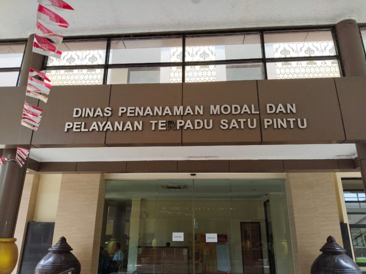 Kantor DPM PTSP Kabupaten Serang yang berlokasi di Puspemkab. dok. (Nurlan)