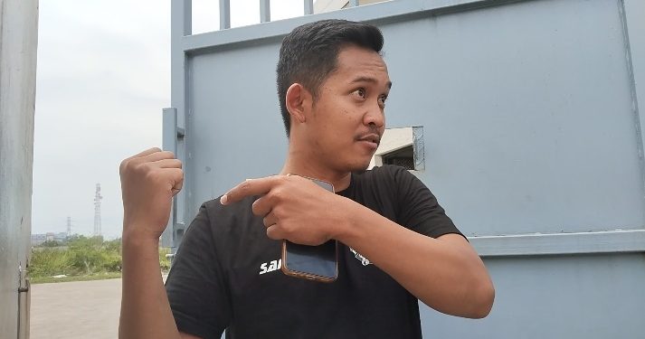 Petugas Security PT PMT. Dok (Nurlan)