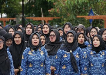 Ribuan PPPK di Lingkungan Pemerintah Kabupaten Serang dilantik. dok. (Istimewa)