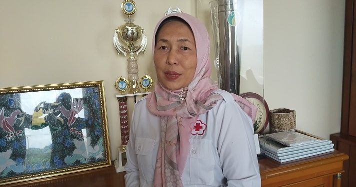 Kepala Bidang Pelayanan Kesehatan Dinkes Kabupaten Serang Melly Siltina