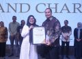 Walikota Serang Budi Rustandi Terima penganugerahan Ekbispar Award 2026 sebagai Kepala Daerah inovatif dalam mendorong penataan kota. Dok. (Ist)