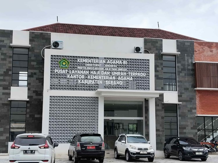Kantor Pusat Pelayanan Haji dan Umroh Terpadu Kabupaten Serang. Dok. (Nurlan)