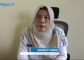 Kepala Bidang Pelayanan Pencatatan Sipil Sukristyorini. Dok. (Nurlan)