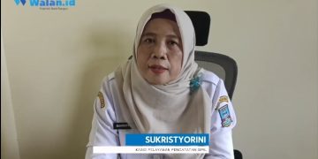 Kepala Bidang Pelayanan Pencatatan Sipil Sukristyorini. Dok. (Nurlan)