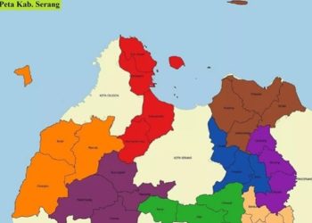 Peta Kabupaten Serang, dok. (perkim.id)
