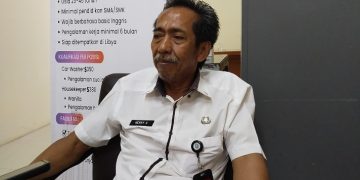 Kepala Seksi Penempatan Tenaga Kerja Luar Negeri Disnakertrans Kabupaten Serang, Herry Supriantna