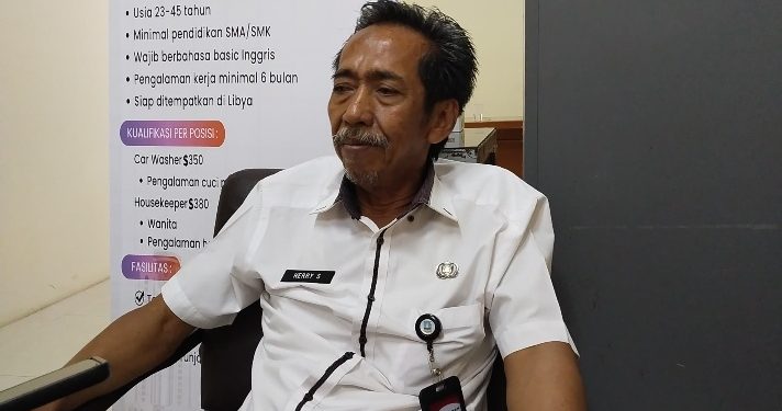 Kepala Seksi Penempatan Tenaga Kerja Luar Negeri Disnakertrans Kabupaten Serang, Herry Supriantna