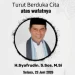 Mantan Walikota Serang Syafrudin Periode 2018-2023 dikabarkan Meninggal Dunia. Dok. (Istimewa)