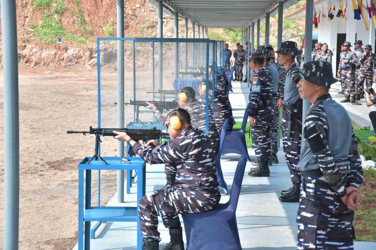 Lapangan Tembak "Pangeran Aryadillah" milik Pangkalan TNI Angkatan Laut (Lanal) Banten Diresmikan. Dok. (Istimewa).