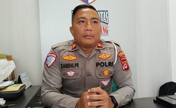KBO Satlantas Polres Serang, Iptu Sandi Pribadi, dok. (Nurlan)