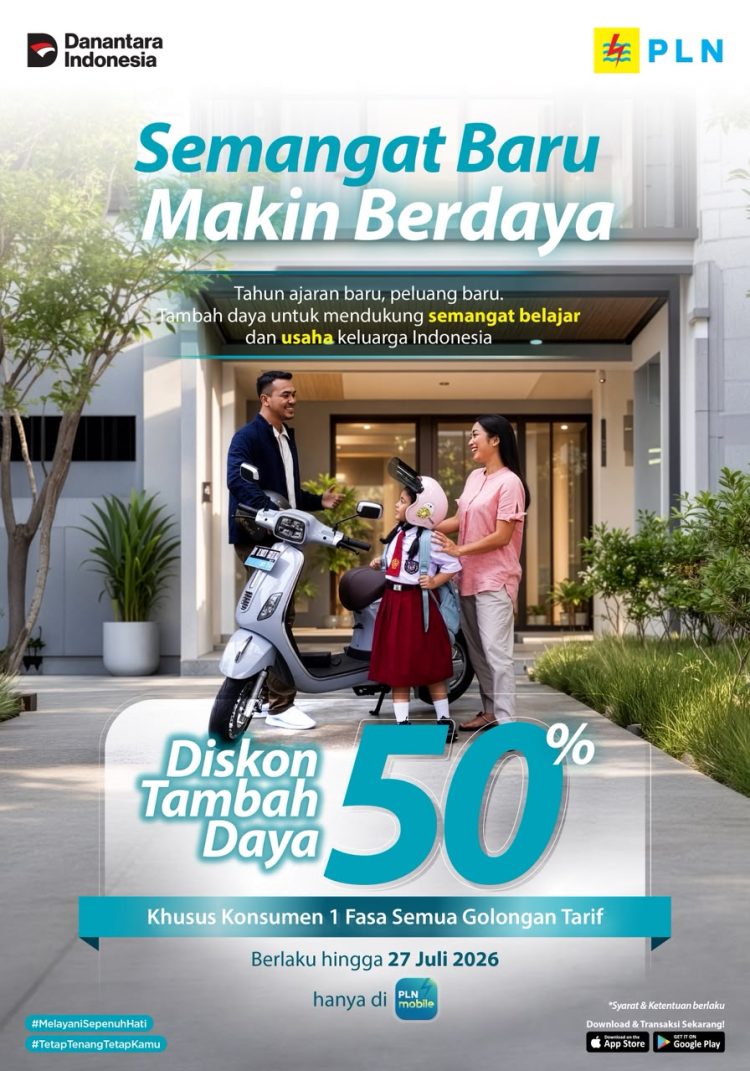 PLN berikan promo tambah daya listrik 50 persen di Hari Anak Nasional. Dok (ist)