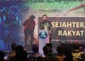 Menteri Koordinator Bidang Infrastruktur dan Pembangunan Kewilayahan Agus Harimurti Yudhoyono menyampaikan sambutan pada pembukaan Lestari Summit & Awards 2026. Dok. (Ist)