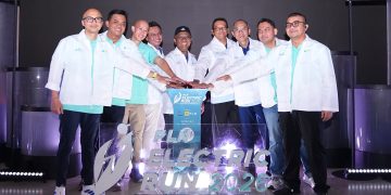 Wakil Direktur Utama PLN, Yusuf Didi Setiarto dalam agenda Launching dan Press Conference PLN Electric Run 2026 di Jakarta pada Jumat (24/7). Dok. (Ist)