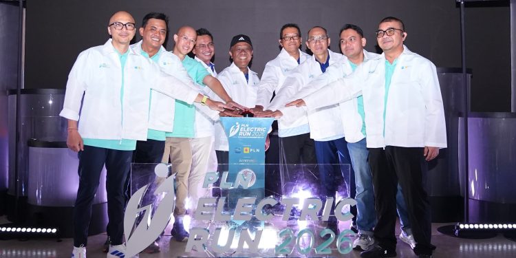 Wakil Direktur Utama PLN, Yusuf Didi Setiarto dalam agenda Launching dan Press Conference PLN Electric Run 2026 di Jakarta pada Jumat (24/7). Dok. (Ist)