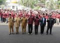 Pelepasan KKM Mahasiswa UNIBA di Pendopo Kabupaten Serang. Dok. (Ist)