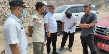 Tim Gabungan Sidak Tambang di Bojonegara dan Pulo Ampel Kabupaten Serang. Dok. (Ist)