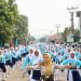 4500 Warga Ikuti Tari Kolosal di Kecamatan Padarincang Kabupaten Serang. Dok. (Ist)