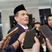 Direktur RSUD dr. Drajat Prawiranegara (RSDP) Serang dr. Rachmat Setiadi, saat di wawancarai wartawan usai acara peringatan HUT ke 88 RSDP Serang. Dok. (Nurlan)