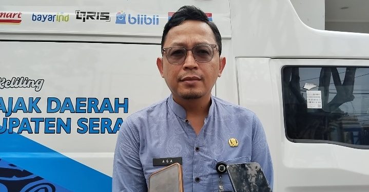 Kasubdit Verifikasi dan Penelitian Pajak Daerah pada Bapenda Kabupaten Serang, Aga Nugraha. Dok. (Ist)