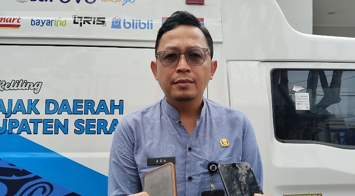 Kasubdit Verifikasi dan Penelitian Pajak Daerah pada Bapenda Kabupaten Serang, Aga Nugraha. Dok. (Ist)