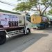 Pengurus partai gerindra dan PD Tidar salurkan air bersih di wilayah kabupaten serang. Dok (Nurlan)