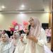 Antusiasme mahasiswi dan dosen Sekolah Tinggi Ilmu Ekonomi (STIE) Bima, Kota Bima, Nusa Tenggara Barat. Dok. (Ist)