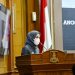 Bupati Serang Ratu Rachmatuzakiyah saat memaparkan Raperda APBD 2027 di gedung DPRD Kabupaten Serang. Dok. (Ist)