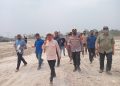 Mendes Yandri Susanto sidak galian c di Kragilan Kabupaten Serang, Banten. Dok (ist)