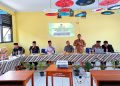 Kepala sekolah, Jajaran dewan guru, komite dan Alumni serta wali murid rapat musyawarah di SMPN 1 Carenang. Dok.(ist)