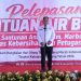 Wakil Bupati Serang Najib Hamas menghadiri HUT PMI ke 81 di halaman KP3B kota Serang. Dok. (ist)