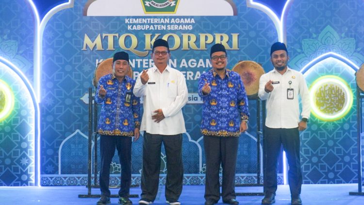 ASN Kemenag Kabupaten Serang Ikuti MTQ KORPRI. Dok. (Ist)