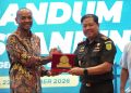 Penandatanganan MoU PLN UP3 Banten Selatan dengan Kejaksaan Negeri Lebak dan Pandeglang. Dok (ist)
