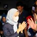 Ratu Rachmatuzakiyah saat meninjau Pos Pengamatan Gunung Api Anak Krakatau (GAK) Pusat Vulkanologi dan Mitigasi Bencana Geologi pada Badan Geologi Kementerian Energi dan Sumber Daya Mineral (Kemen ESDM) di Desa Pasauran, Kecamatan Cinangka pada Minggu, 6 September 2026. Dok. (Ist)