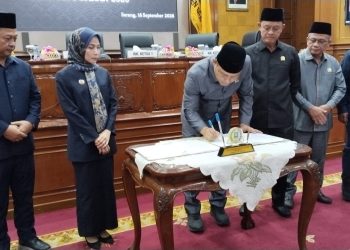 DPRD Kabupaten Serang Setujui Perubahan APBD 2026. Dok. (Ist)