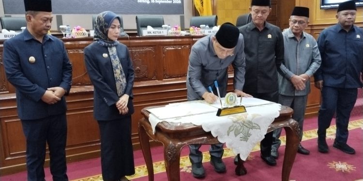 DPRD Kabupaten Serang Setujui Perubahan APBD 2026. Dok. (Ist)