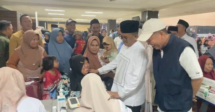 Gubernur Banten Andra Soni terus memantau pelaksanaan Program CKG. Dok. (Nurlan)