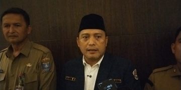 Ketua Karang Taruna Kabupaten Serang Bahrul Ulum, usai menggelar Rakerda. Dok (Nurlan)